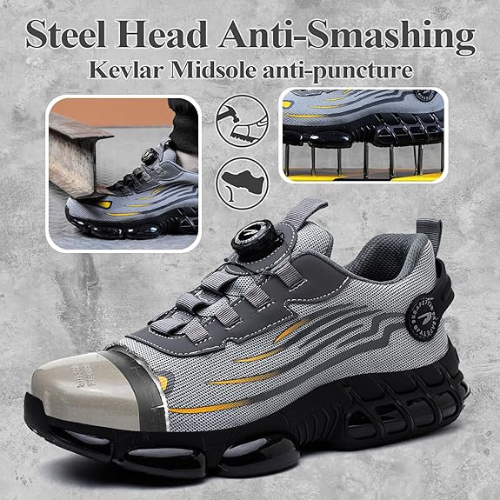 Solid Step Safety Work Shoes