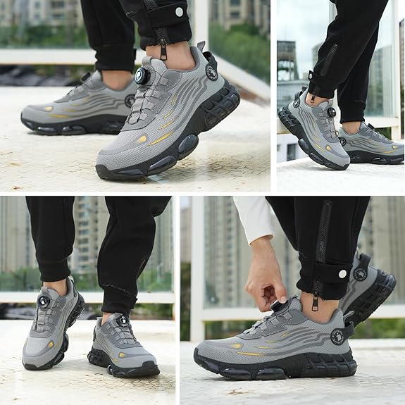 Solid Step Safety Work Shoes